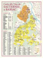 Carte des Vins de Sauternes & Barsac