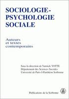 Sociologie-psychologie sociale, Auteurs et textes contemporains