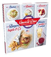 Coffret American Diner, Plus de 100 recettes Made In USA