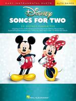 Disney Songs for Two Alto Saxes, Easy Instrumental Duets