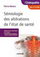 SEMIOLOGIE ALTERATIONS ETAT  DE SANTÉ