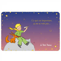 CARTE PETIT PRINCE CE QUI EST IMPORTANT