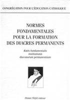 Normes fondament diacres permanent, [22 février 1998]