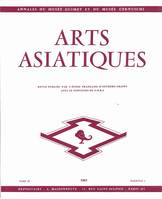ARTS ASIATIQUES n° 11-1 (1965)