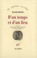 D'un temps et d'un lieu, [nouvelles]