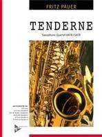 Tenderness, Medium Soul-Rock. 4 saxophones (SATBar/AATBar). Partition et parties.