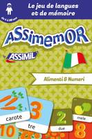 Assimemor – Mes premiers mots italiens : Alimenti e Numeri