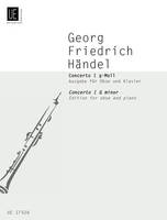 Concerto For Oboe In G Minor HWV.287