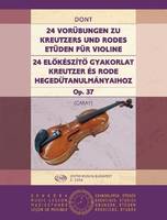 24 Vorübungen op. 37, zu Etüden von Kreutzer und Rode