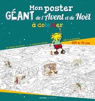 Mon poster géant de l'Avent et de Noël à colorier