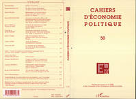 Cahiers d'économie politique n°50