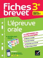 Fiches brevet L'épreuve orale 3e Brevet 2024, fiches de révision & quiz