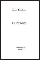 LANGAGES - Louis Calaferte, 1972