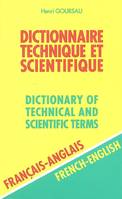 Dictionnaire technique et scientifique., Vol. 2, Français-anglais, DICTIONNAIRE TECHNIQUE ET SCIENTIFIQUE - FR/ANGL - VOL2