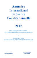 Annuaire international de justice constitutionnelle , volume xxviii