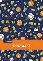 Le cahier de Léonard - Séyès, 96p, A5 - Basketball