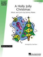 A Holly Jolly Christmas, Hal Leonard Student Piano Library Showcase Solo Level 4/Early Intermediate