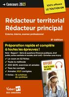 Concours Rédacteur territorial - Rédacteur principal - Catégorie B - Concours 2023, Concours externe, interne et 3e voie - Concours 2023