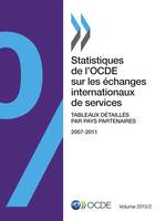 Statistiques de l'OCDE sur les échanges internationaux de services, Volume 2013 Issue 2, Tableaux détaillés par pays partenaires