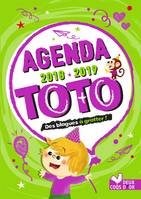 Agenda de Toto 2018-2019 - avec des stickers blagues à gratter