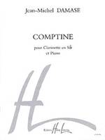 Comptine, Clarinette et piano