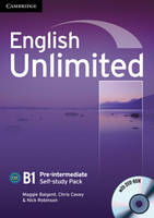 English Unlimited Pre-intermediate Self-study Pack : Workbook with, Ex+DVD-Rom