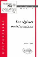 LES REGIMES MATRIMONIAUX