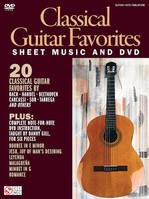 CLASSICAL GUITAR FAVORITES GUITARE +DVD