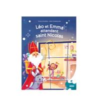 Léo et Emma attendent saint Nicolas