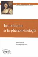 INTRODUCTION A LA PHENOMENOLOGIE