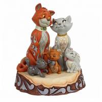 Figurine resine - Fierté et joie - les Aristochats