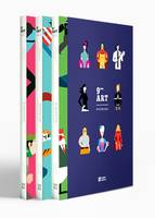 Coffret 9eme ART Panorama (3 livres), Les 3 livres de la collection : Les 50 titres cultes de la BD Asiatique, Jeunesse et Erotique