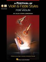 A Festival of Violin & Fiddle Styles for Violin, Book with Audio and Video Access