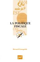 La politique fiscale, « Que sais-je ? » n° 3797