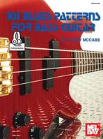 101 Blues Patterns For Bass Guitar Book, With Online Audio