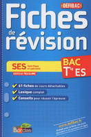 Défibac Fiches de révision - SES Tle ES