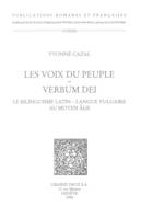 Les Voix du peuple, Verbum Dei : le bilinguisme latin-langue vulgaire au Moyen Age