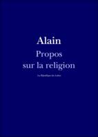 Propos sur la religion