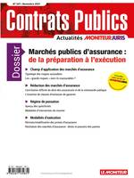 ACCP  n° 247  novembre 2023, Contrats publics  L'actualité de la commande et des contrats publics