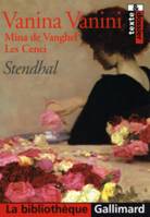 Vanina Vanini - Mina de Vanghel - Les Cenci