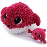 POISSON GLOBE ROUGE PARENT ENFANT