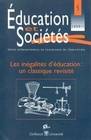 Education et Sociétés, n° 005/2000, Les inégalités d'éducation : un classique revisité