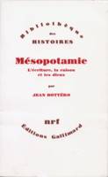 Mésopotamie, L'écriture, la raison et les dieux