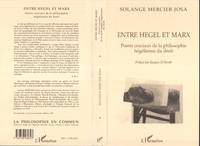 ENTRE HEGEL ET MARX, Points cruciaux de la philosophie hégélienne du droit