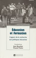 Éducation et formation, L’apport de la recherche aux politiques éducatives