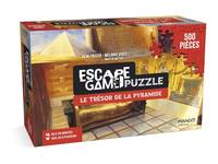 Escape game Escape Game Puzzle - Le trésor de la pyramide - Assemblez le puzzle étape après étape puis résolvez les énigmes cachées !