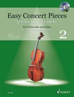 Vol. 2, Easy Concert Pieces Band 2, for Violoncello and Piano. Vol. 2. cello and piano.