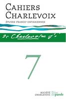 Cahiers Charlevoix 7, Études franco-ontariennes