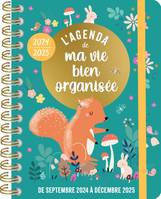 L agenda de ma vie bien organisée sept. 2024- déc. 2025 16 mois grand format