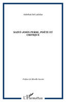 Saint-John Perse, poète et critique